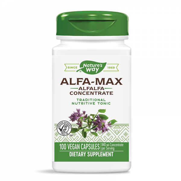 Alfa-Max® Люцерна концентрат 525 mg Nature’s Way - 1