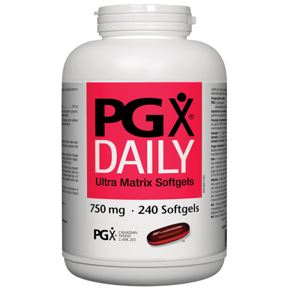 PGX® Daily Ultra Matrix 750 mg x 240 софтгел капсули Natural Factors - 1