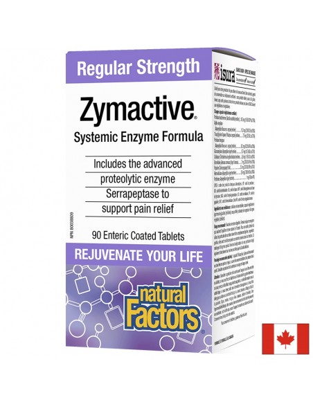 Zymactive® Протеолитични ензими Natural Factors - 1