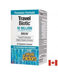 TRAVEL BIOTIC /10 млрд. активни пробиотици/ x 60 капсули Natural Factors - 1 - Алергии