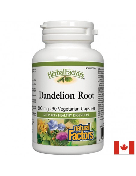 Глухарче (корен) 425 mg x 90 софтгел капсули Natural Factors - 1