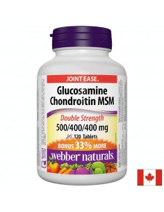 Глюкозамин, хондроитин и МСМ 1300 mg x 120 таблетки /При артрит/ Webber - 1