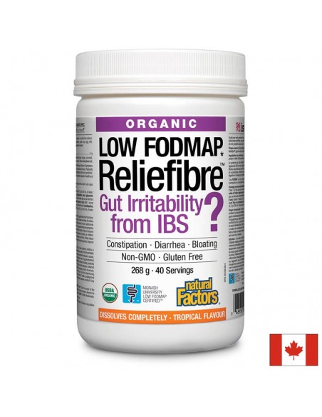 Reliefibre™ /Разтворими диетични фибри/ 5000 mg x 40 дози Natural Factors - 1