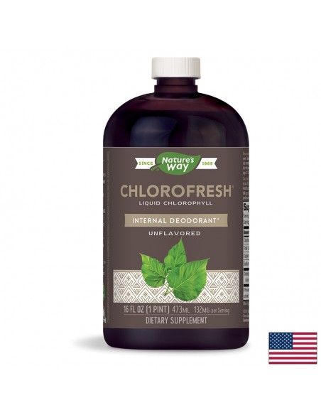 Хлорофреш® течен хлорофилен комплекс (натурален) 473 ml Nature’s Way - 1