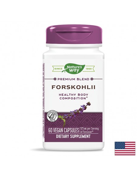 Форсколий 250 mg х 60 капсули Nature’s Way - 1