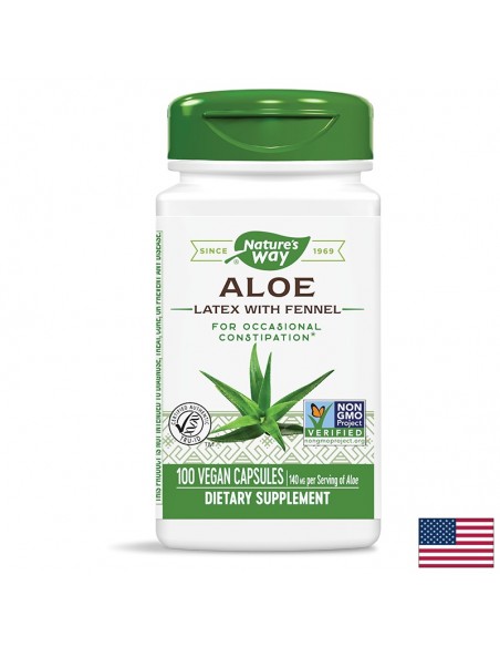 Алое (латекс с копър) 275 mg Nature’s Way - 1