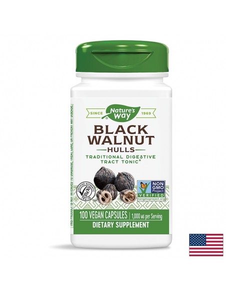 Черен орех (шушулка) 500 mg Nature’s Way - 1