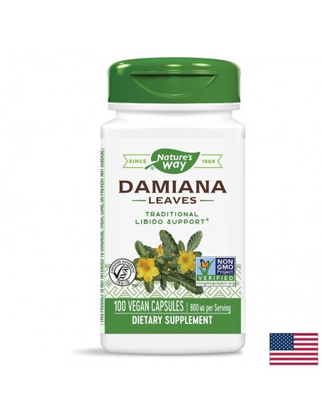 Дамиана (лист) 400 mg Nature’s Way - 1