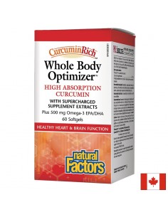 Whole Body Optimizer x 60 софтгел капсули Natural Factors - 1 - Висок холестерол