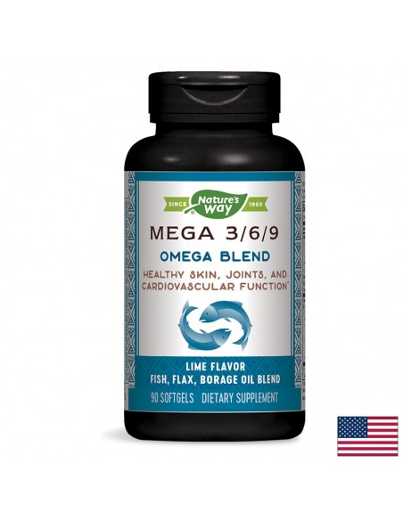 Мега ЕФА Бленд 1450 mg Nature’s Way - 1