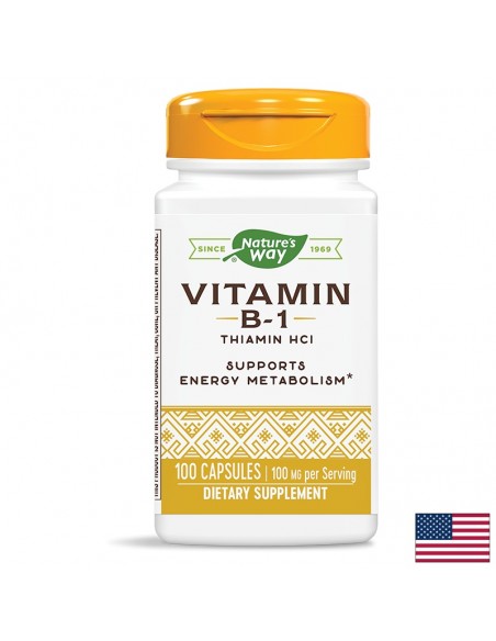 Витамин В1 100 mg Nature’s Way - 1