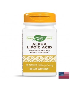 Алфа-липоева киселина 360 mg Nature’s Way - 1 - Грижа за очи и зрение