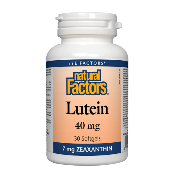 Лутеин 40 mg х 30 софтгел капсули Natural Factors - 1