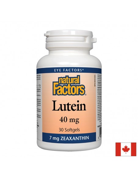 Лутеин 40 mg х 30 софтгел капсули Natural Factors - 1