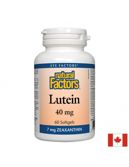 Лутеин 40 mg х 60 софтгел капсули Natural Factors - 1