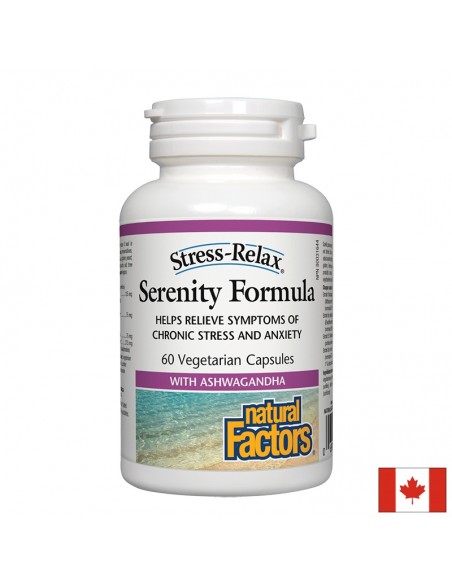 Serenity Formula (Антистрес Формула) 312.5 mg x 60 капсули Natural Factors