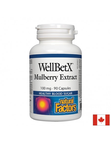 Бяла черница, 100 mg x 90 капсули Natural Factors