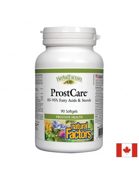 ПростКеър (ProstCare) - грижа за простатата 360 mg х 90 софтгел капсули Natural Factors