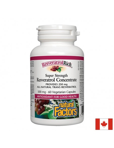 Ресвератрол супер концентрат 250 mg Nature’s Way