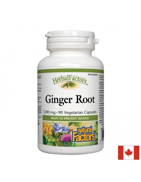 Джинджифил (корен) 1200 mg х 90 V капсули Natural Factors