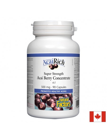 Акай 500 mg X 90 капсули Natural Factors