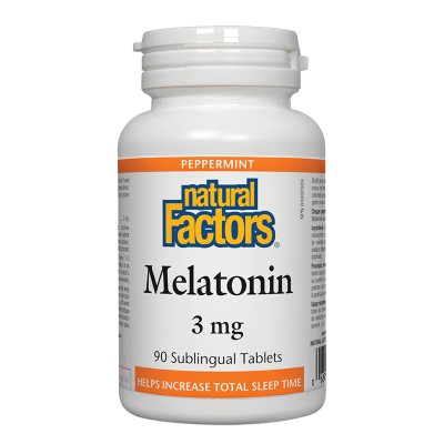Мелатонин 3 mg x 90 таблетки Natural Factors