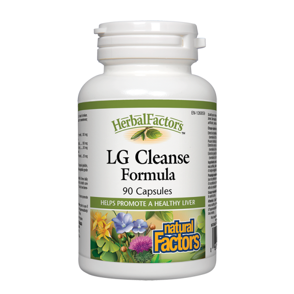 LG Cleanse Formula (Черен дроб и Жлъчка Детокс Формула) 325 mg Natural Factors