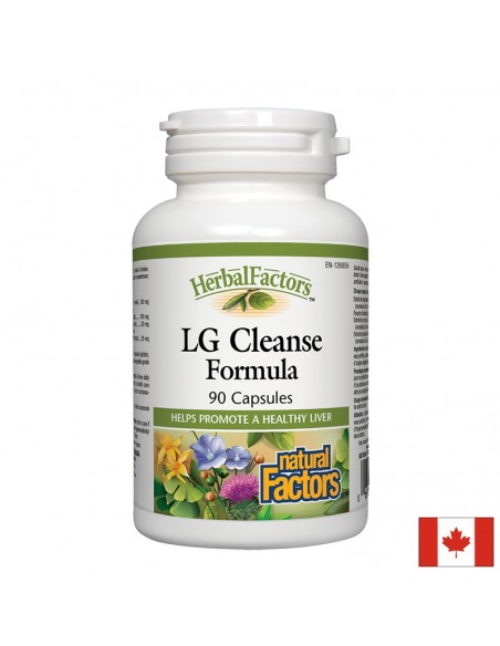 LG Cleanse Formula (Черен дроб и Жлъчка Детокс Формула) 325 mg Natural Factors