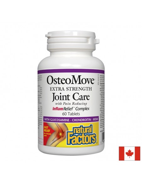 ОстеоМуув супер грижа за ставите 1431 mg x 60 таблетки Natural Factors - 1