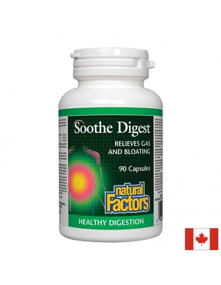 Soothe Digest (Добро Храносмилане) 450 mg х 90 капсули Natural Factors