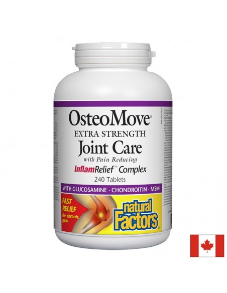 Остеомуув супер грижа за ставите 1431 mg x 240 таблетки Natural Factors