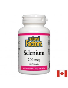 Селен 200 mcg Natural Factors - Селен