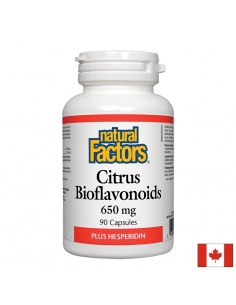 Цитрусови биофлавоноиди + хесперидин 650 mg Natural Factors - Хемороиди