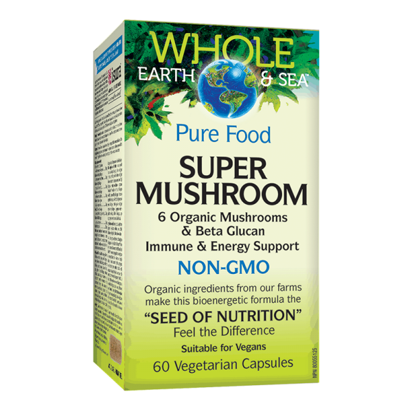 Super Mushroom - за силен имунитет /Whole earth & sea/ Natural Factors