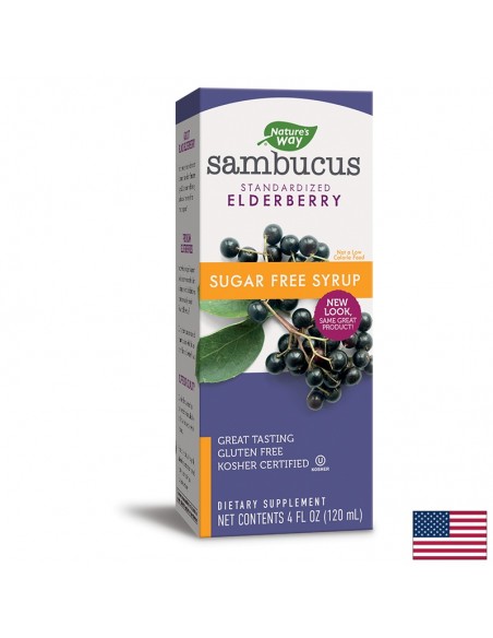 Самбукус сироп (без захар) Nature’s Way