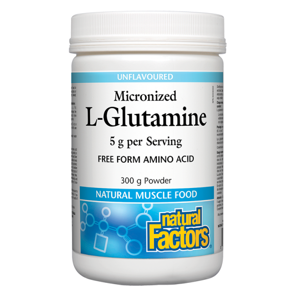 Л-глутамин (микронизиран) 5 g Natural Factors