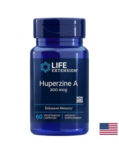 Huperizine A / Хуперизин А - За фокус и памет 200 mcg x 60 капсули - Мозъчна функция,памет, концентрация