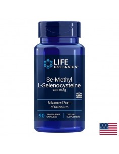 Se-Methyl L-Selenocysteine / Селен (Се-Метил Л-Селеноцистеин) 200 mcg x 90 капсули - Антиоксиданти