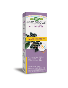 Самбукус Имун сироп за деца с черен бъз, ехинацея и прополис - Sambucus Immune Syrup for Kids, 240 ml 2