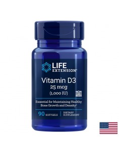 Vitamin D3 / Витамин D3 1000 IU, 90 софтгел капсули - Витамин D