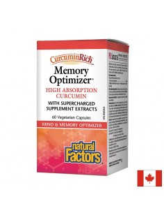 CurcuminRich™ Memory Optimizer™ x 60 капсули - Мозъчна функция,памет, концентрация
