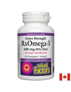Рибено масло RxOmega-3 Extra – 600 mg EPA-DHA, 60 софтгел капсули 2 - Грижа за очи и зрение