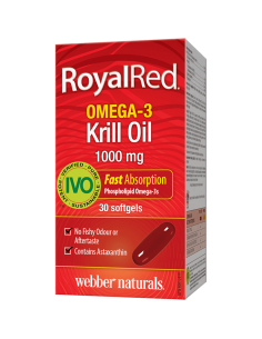 Омега-3 Крил масло RoyalRed®, 1000 mg x 30 софтгел капсули 2