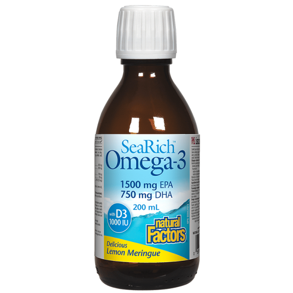 SeaRich™ Omega-3 + Витaмин D3 х 200 ml