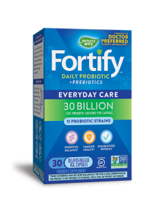 Пробиотик + пребиотици – ежедневна грижа - Fortify Probiotic Everyday Care, 30 млрд. активни пробиотици, 30 капсули 2