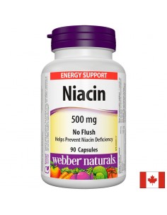 Niacin/ Ниацин 500 mg x 90 капсули - Сърдечно-съдова система