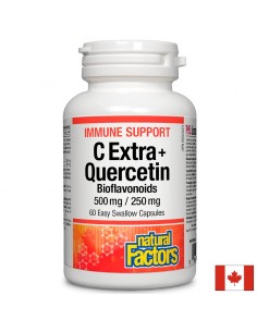 Immune Support C Extra + Quercetin Bioflavonoids x 60 капсули - Алергии