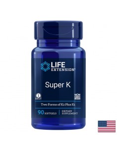 Super K/ За здрави кости и сърце х 90 софтгел капсули - Остеопороза