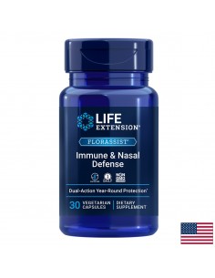 Florassist® Immune & Nasal Defense/ Пробиотик в подкрепа на имунитета и дихателната система х 30 капсули - Алергии