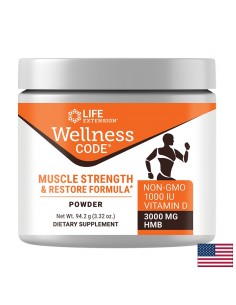 Мускулна функция - Wellness Code, 94.2 g прах - Спортни добавки